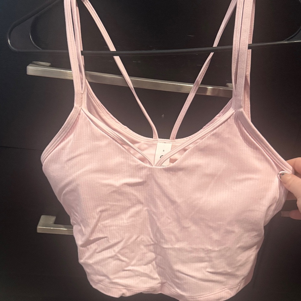 Pink Lululemon Tank
